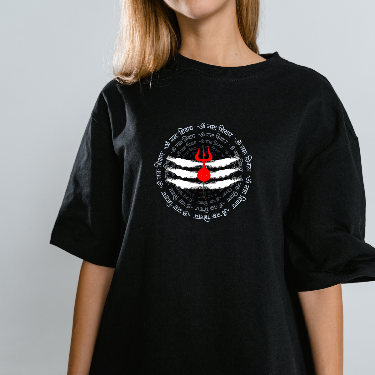 Unisex Oversized Classic T-Shirt - Indian Hindu God