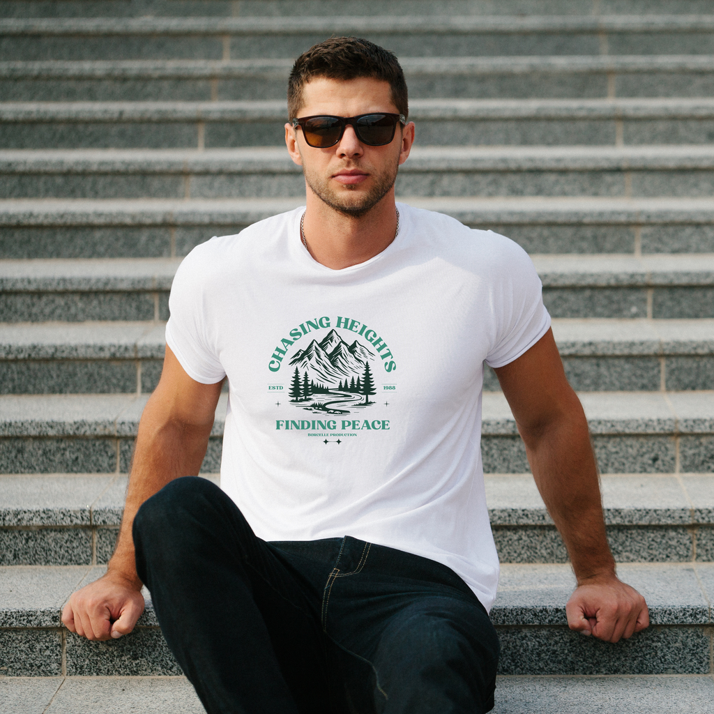 Unisex Standard Crew T-Shirt - Finding Peace