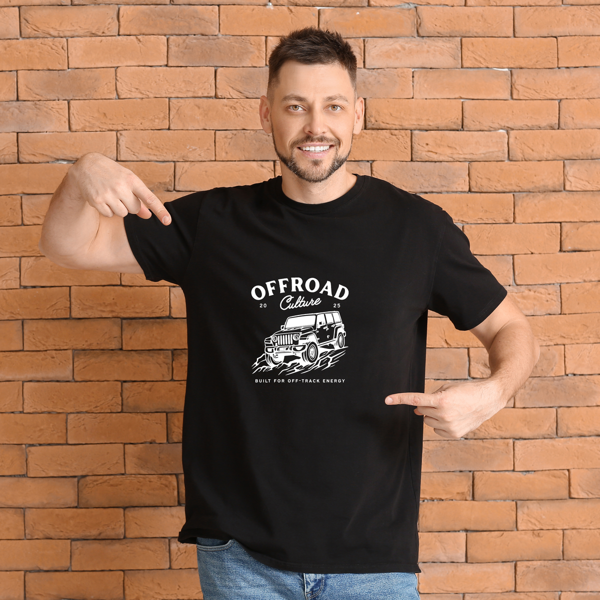 Men's Standard Crew T-Shirt- Offroading