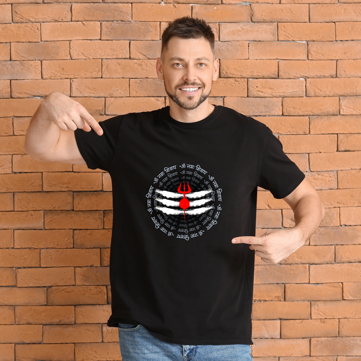 Unisex Oversized Classic T-Shirt - Indian Hindu God